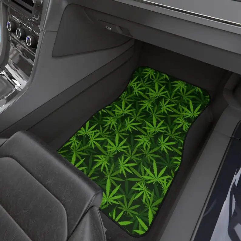 

Marijuana Leaves Car Mats (2 Piece Front) Custom Car Mats, Free Shipping, Car Floor Mats, Truck Floor Mats, Auto Accessories