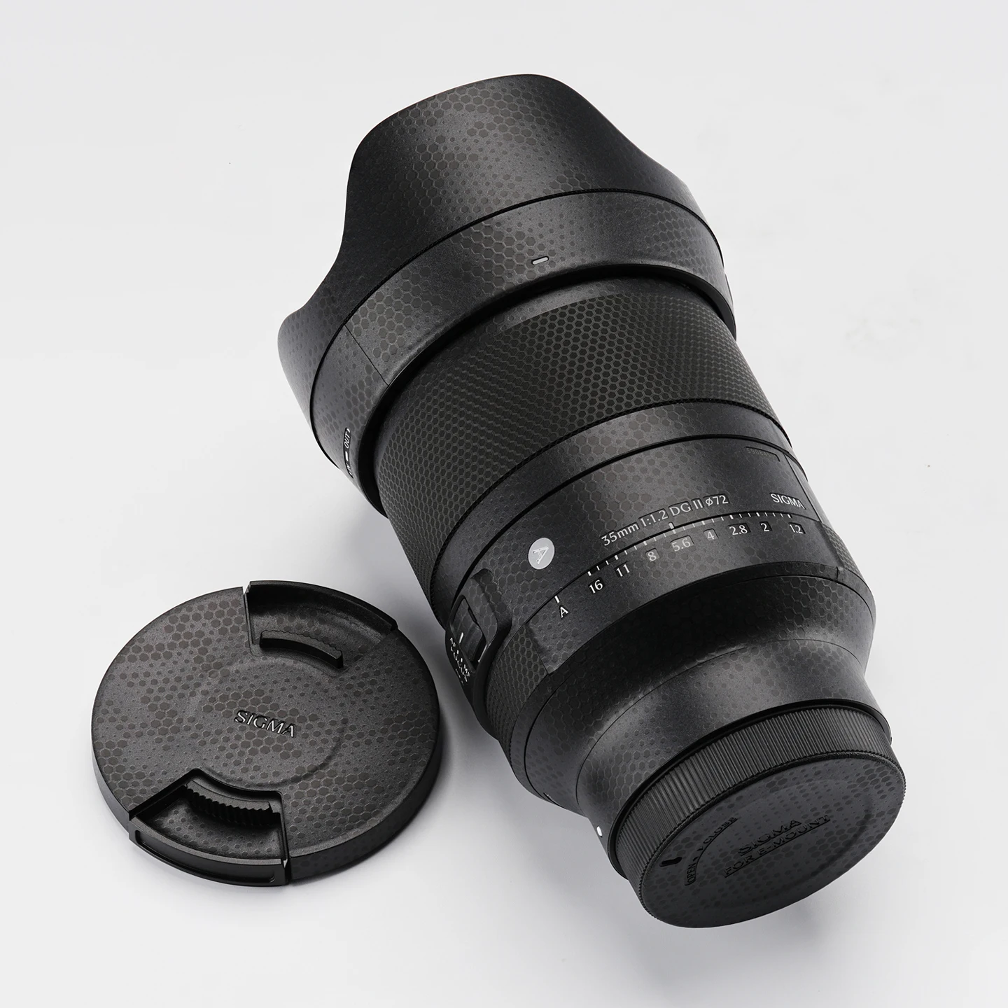 For Sigma 35mm f1.2 dg ii Skin,Sigma 35mm f1.2 DG II Lens Sticker,Scratch-resistant protective film, full coverage protection