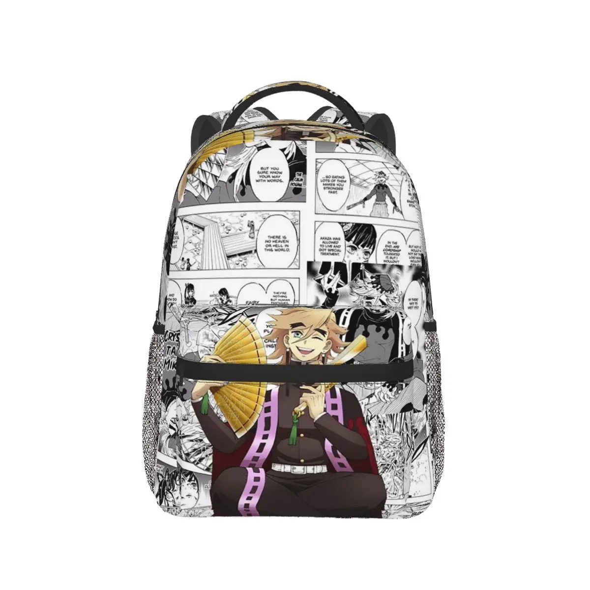 Demon Slayer Douma Backpack Hot Sale Daypack Large Capacity Kids BookBag School Bag Shoulder Bags for Men Women