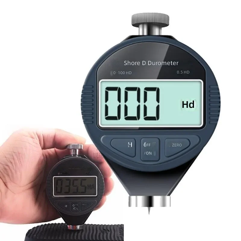 Digital Shore Durometer Hardness Tester Meter Shore A C D High Precision Portable Rubber Plastic Leather Hardness Gauge Tool