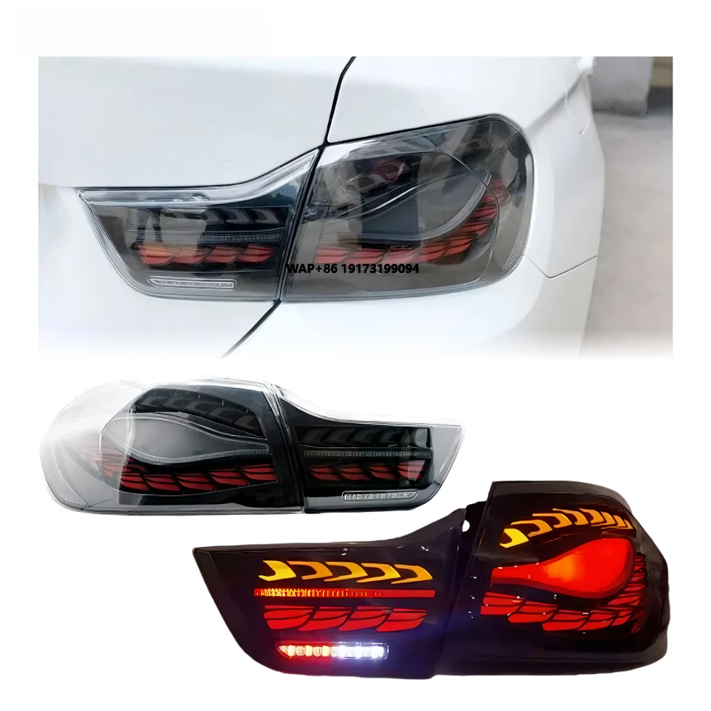 

Задние фонари F32 2013-2018 Twin Dragon Scales для F33 F36 F82 4 серии M4, светодиодные, Plug and Play, DRL, аксессуары