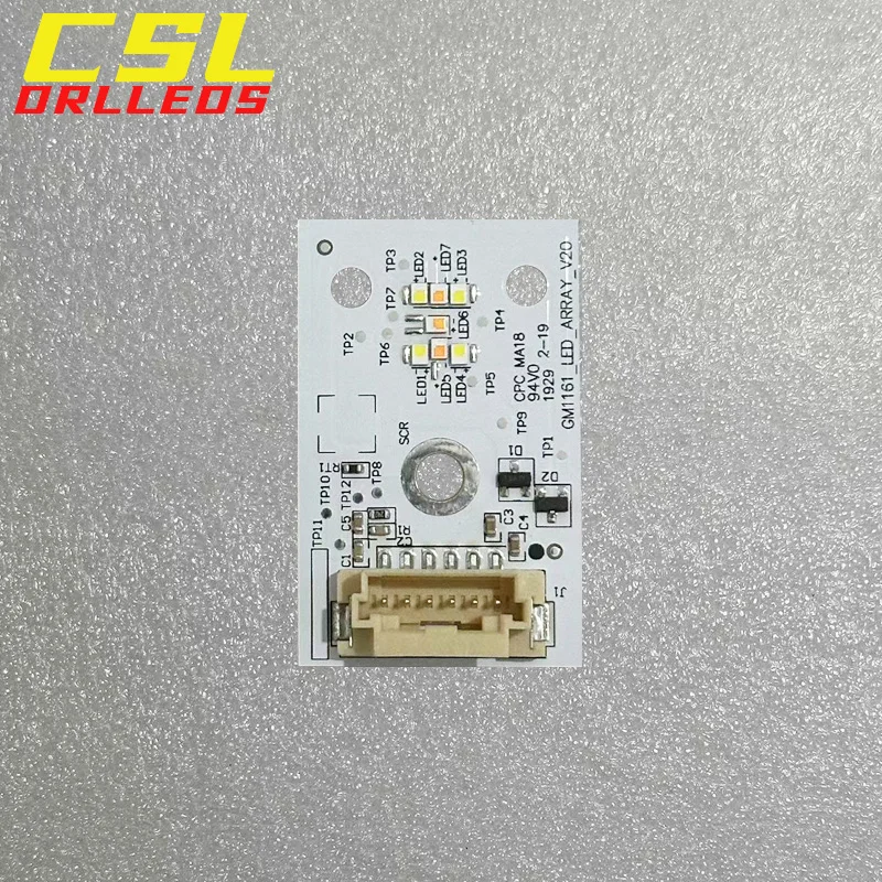For Cadillac XT6 DRL LED daytime running lights LED board light turning DRL module 2020-2025 replace OEM Supre White