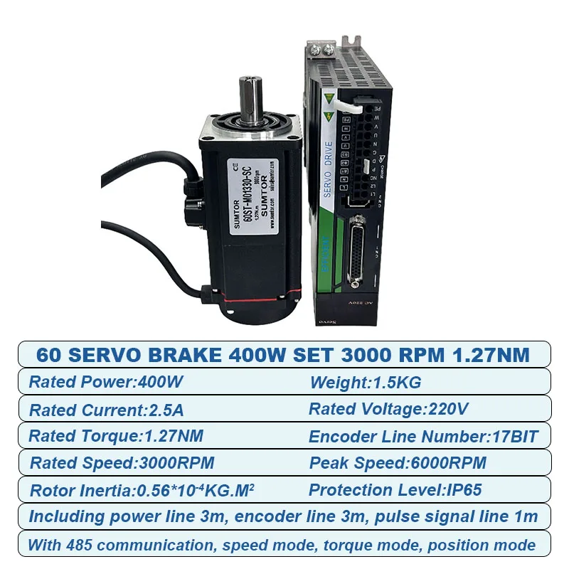 Kit de Motores Servo 220v 400w - Servo Kit avaliação e preço