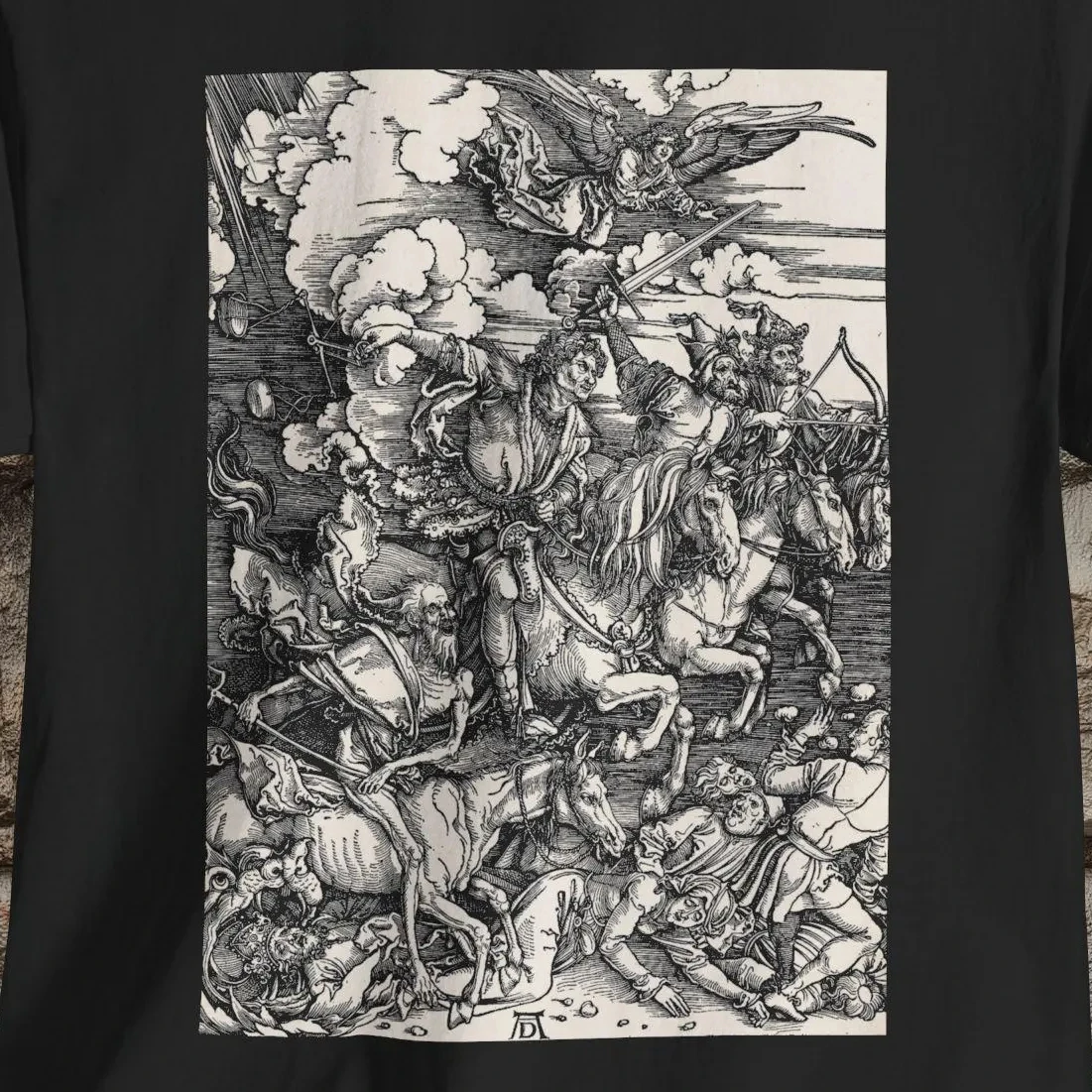 Truimph of Death Triomphe De La Mort Albrecht Durer Unisex Tee Graphic T Shirts Retro Streetwear Short-sleeved Men's T-shirt