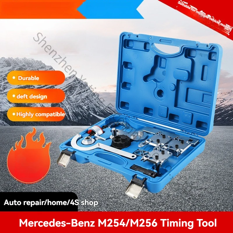 Timing Tool Suit for Mercedes-Benz M254M256 Source Manufacturer Crankshaft Pulley Special Tool Engine Timing Tool