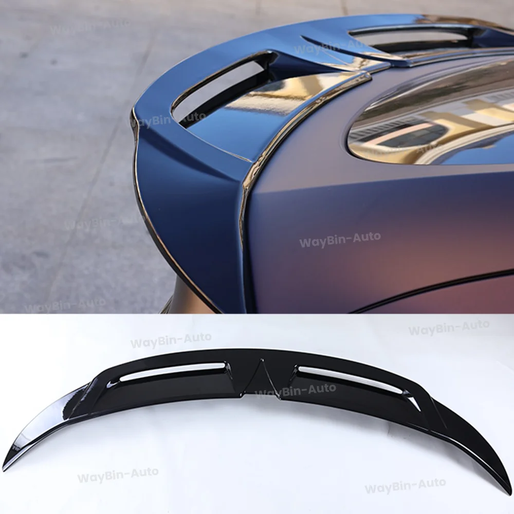 Tesla Rear Spoiler For Model Y 2020-2024 ABS CWST Rear Trunk Wing Black Carbon Modification Model 3 + Auto 2024 Accessories