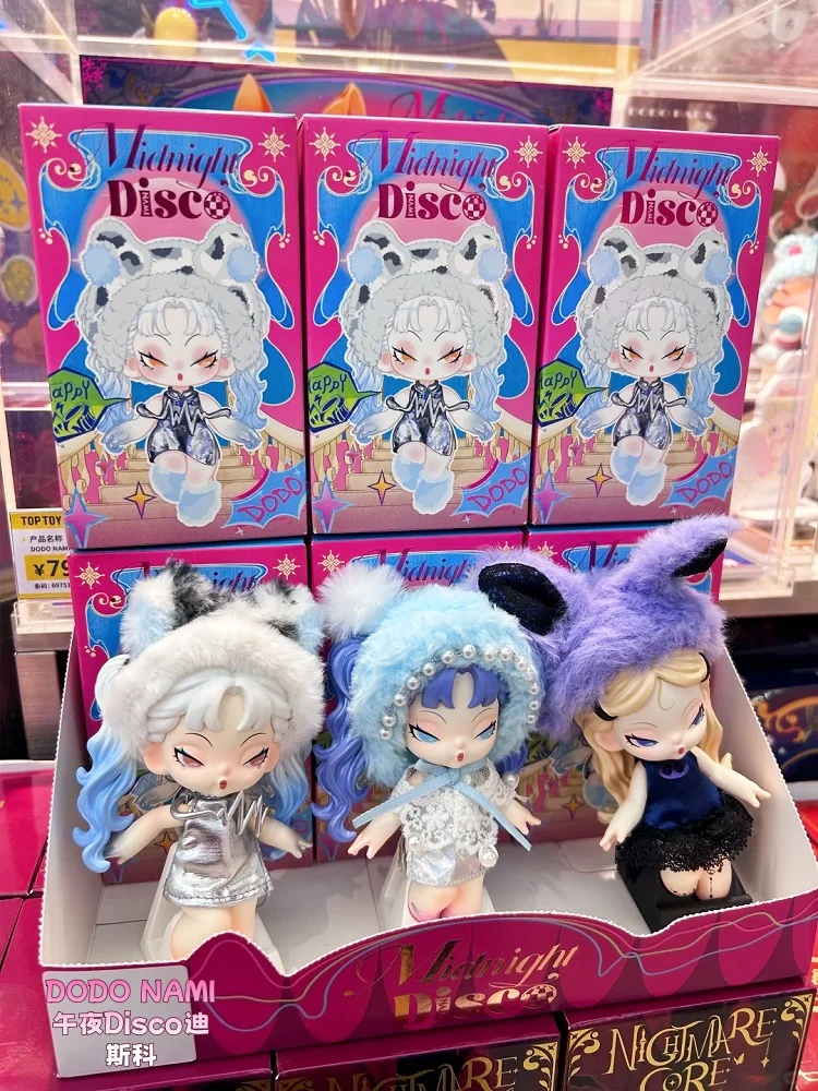 

Original Dodo Nami Midnight Disco Anime Blind Box Toy Sweet Cool Y2k Girl Fashion Backpack Pendant Toy Gift