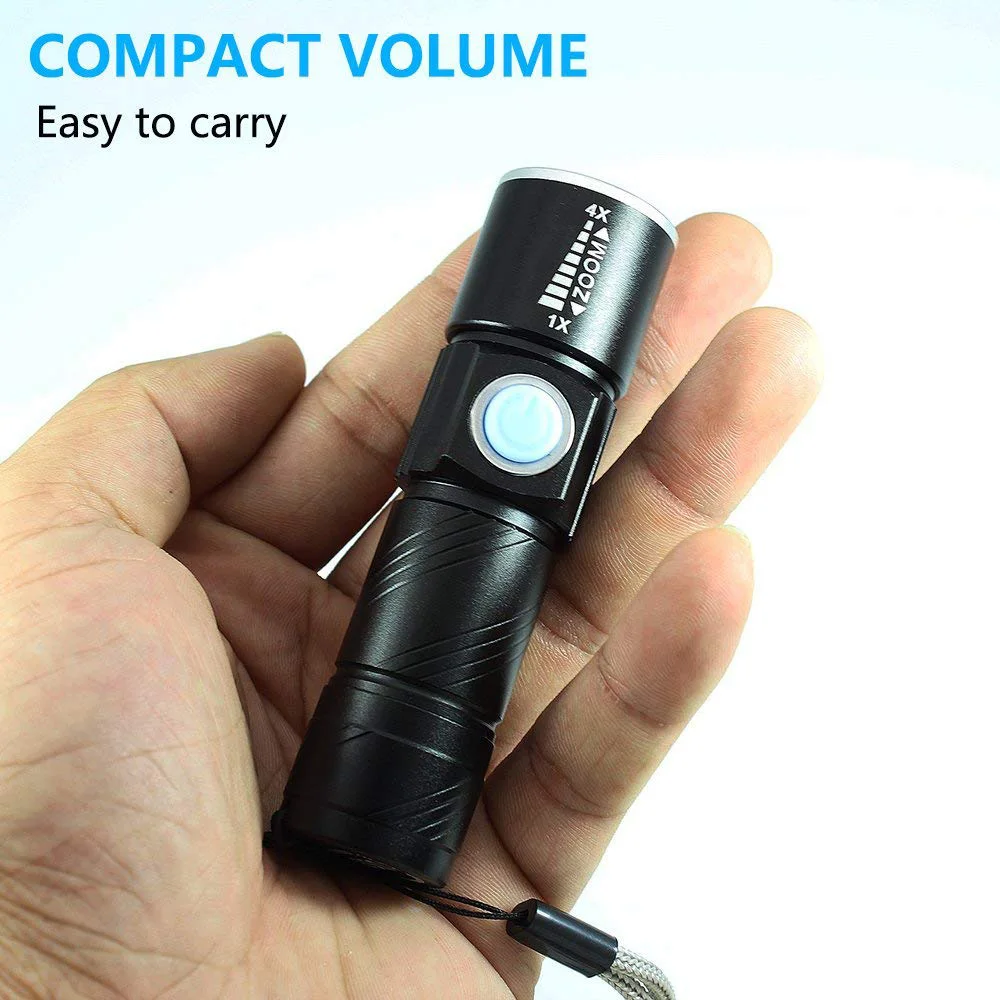 Ultra Violet LED Flashlight Blacklight Light 395/365 nM Inspection Lamp Torch Light UV Lamp Zoomable 3 Modes Ultraviolet Lamp