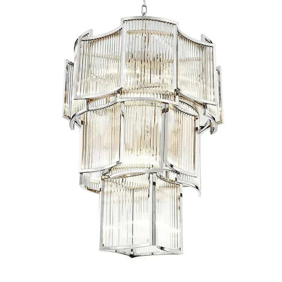 

LED Chandelier Nordic Crystal Bedroom Living Room Dining Lighting Decoration Interior