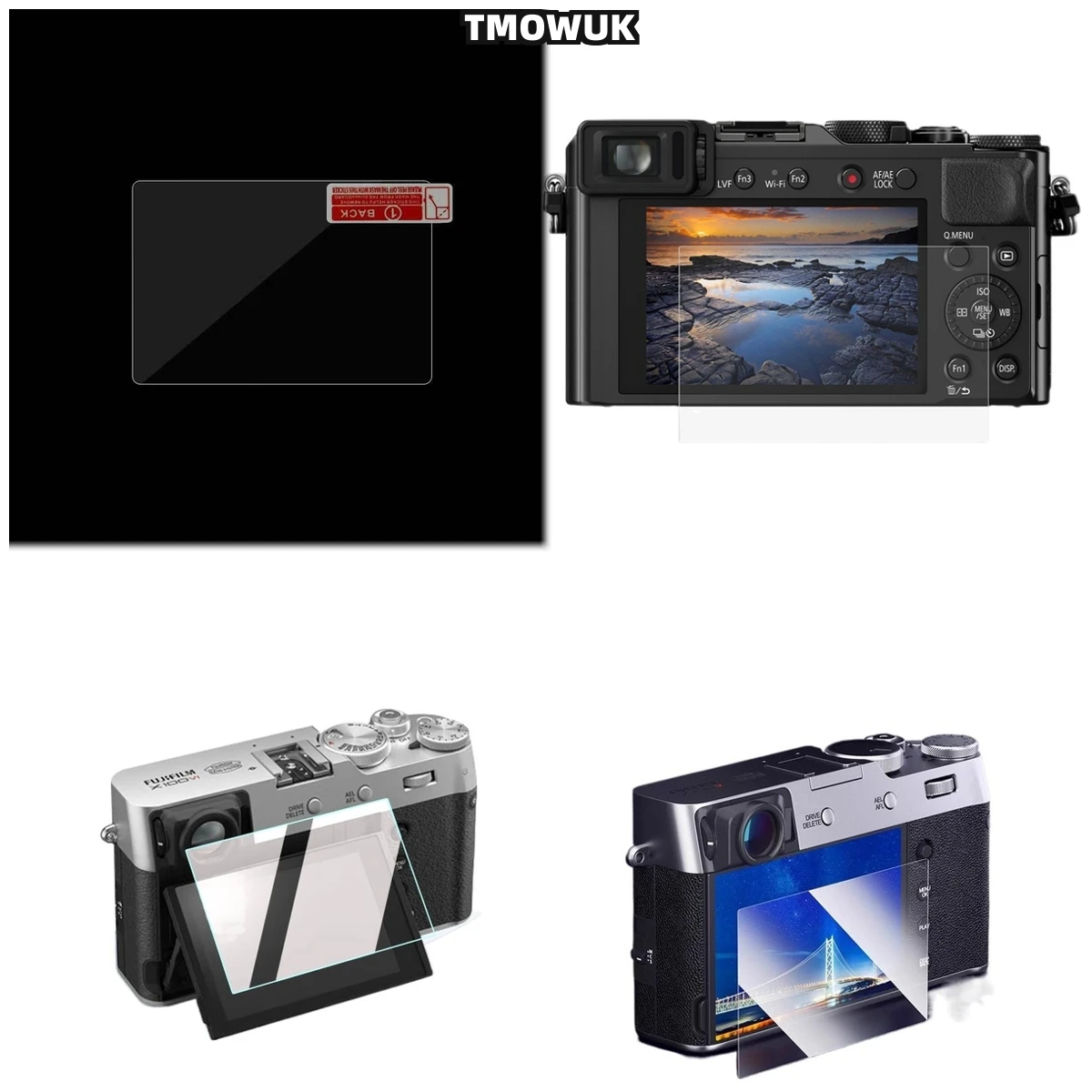 For Fujifilm XT-5 XT-4 R50 R8 XS10 X-100V Pro3 Anti-Glare Tempered Glass - 9H Hardness Matte Screen Protector Film