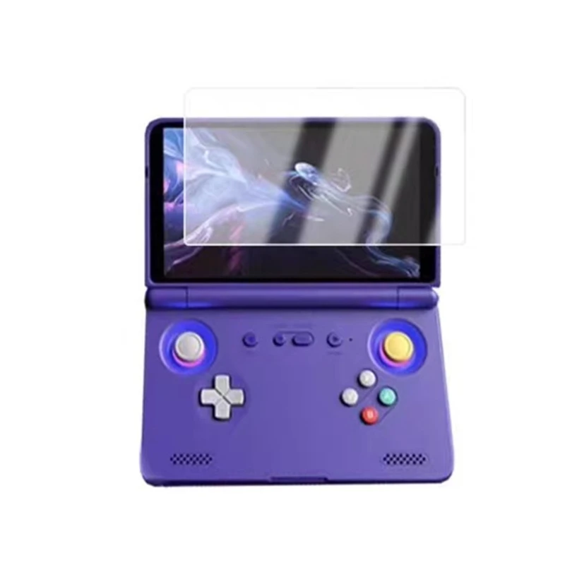 PET Screen Protector For Retroid Pocket 2 Handheld Gaming System Enhances Visual Clear Without Button Interferences