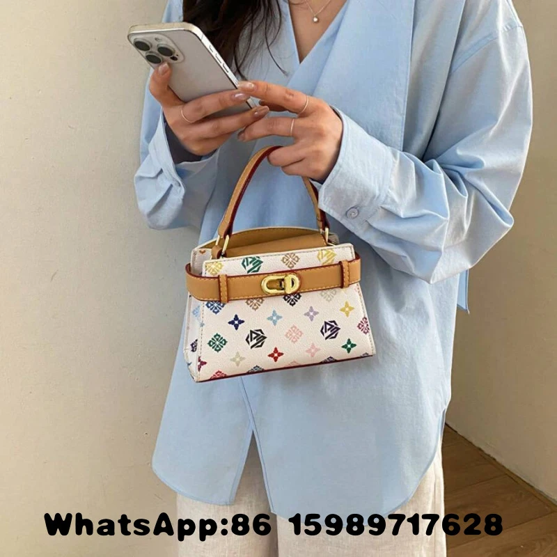 

Ladies' light luxury handbag 2025 new high-end designer fashionable retro shoulder bag large capacity crossbody bag travel bag