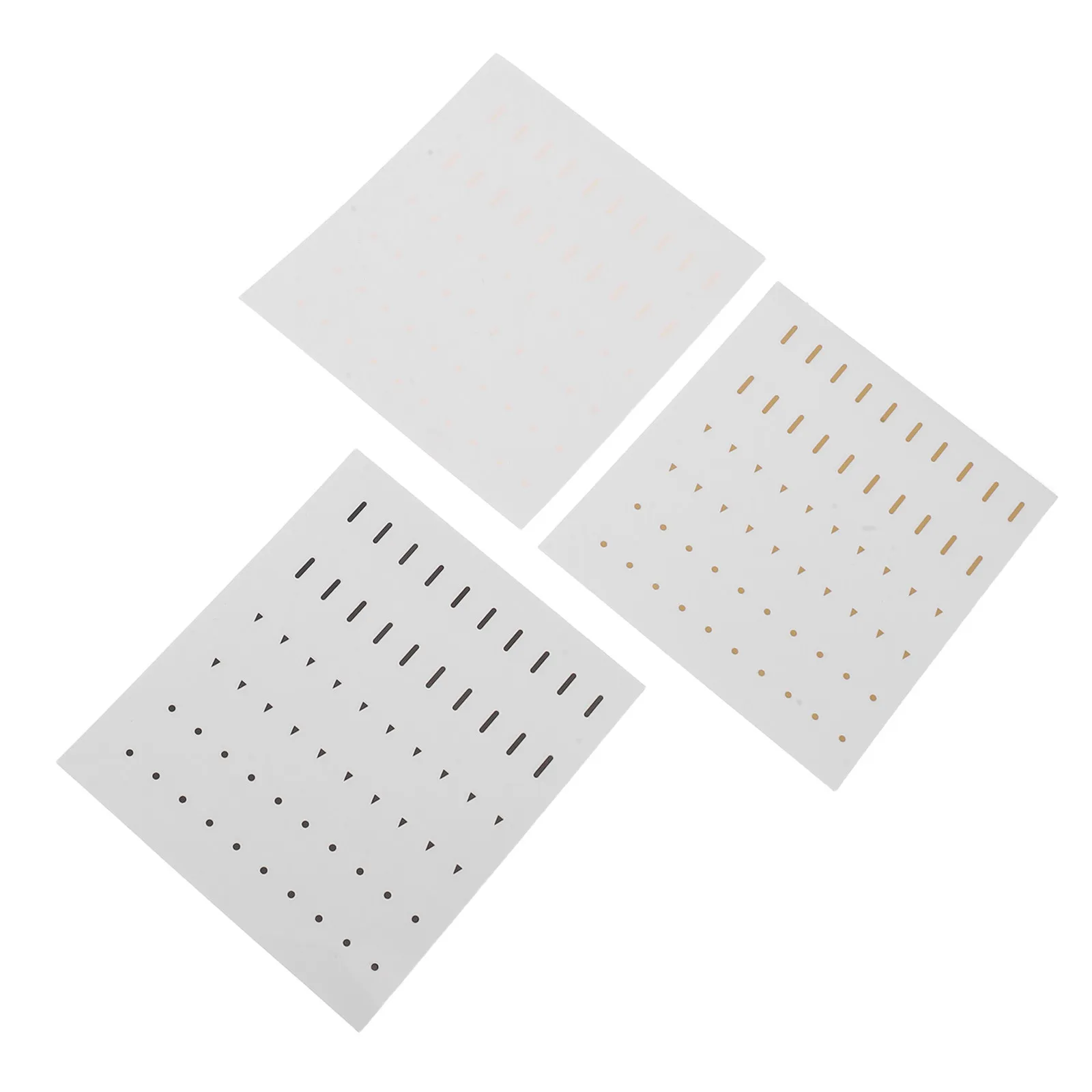 3Pcs Rod Alignment Stickers for Fishing Rod Multi Piece Joint Positioning Colored Calibration Decals Abrasion Resistant