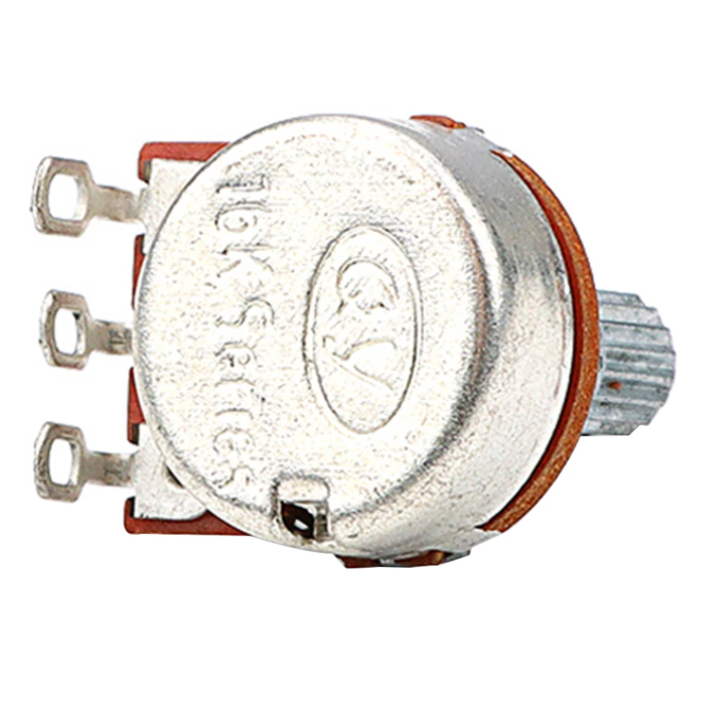 

1pcs Guitar 500k Linear Small Mini Variable Resistor PG217 Metal Control Potentiometer Tone Control
