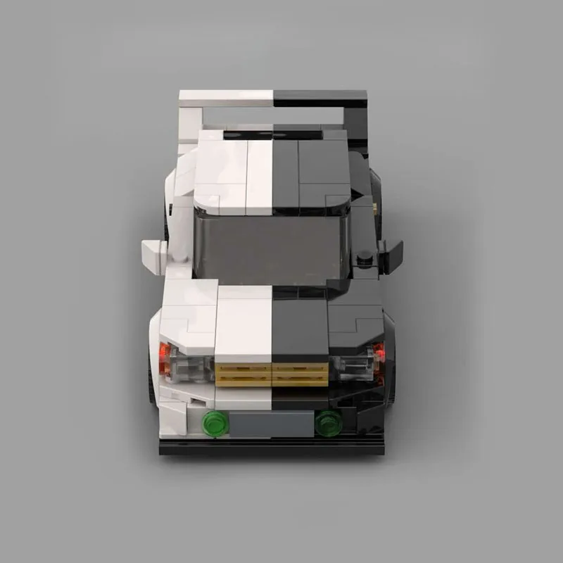 

344pcs MOC City Champions Asap Rocky Mercedese E190 Evo II Need Model Building Blocks Christmas Gifts Construction Toy Brick