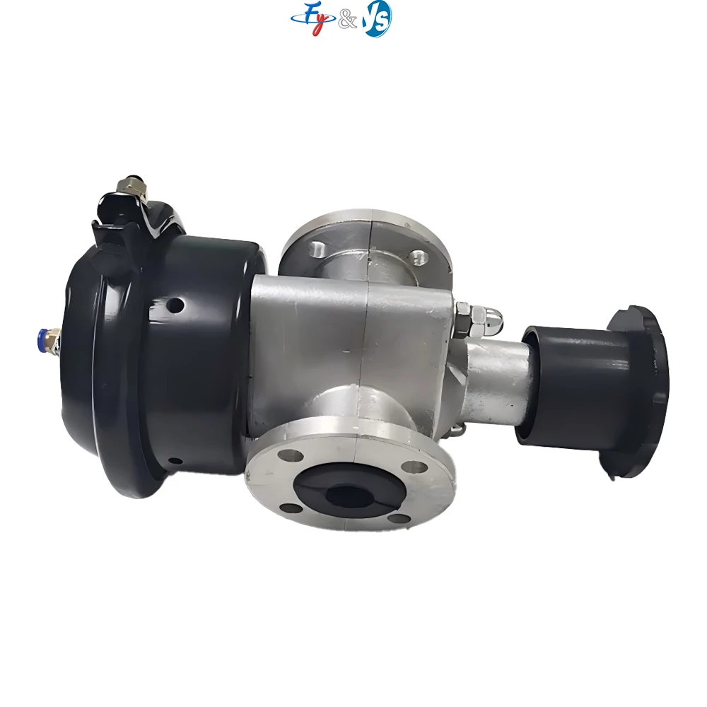 Hot-selling/Pneumatic Sand Control Valve Abrasive Sand Regulating Valve Air-Controlled Flow Size Control Sand Outlet Valve