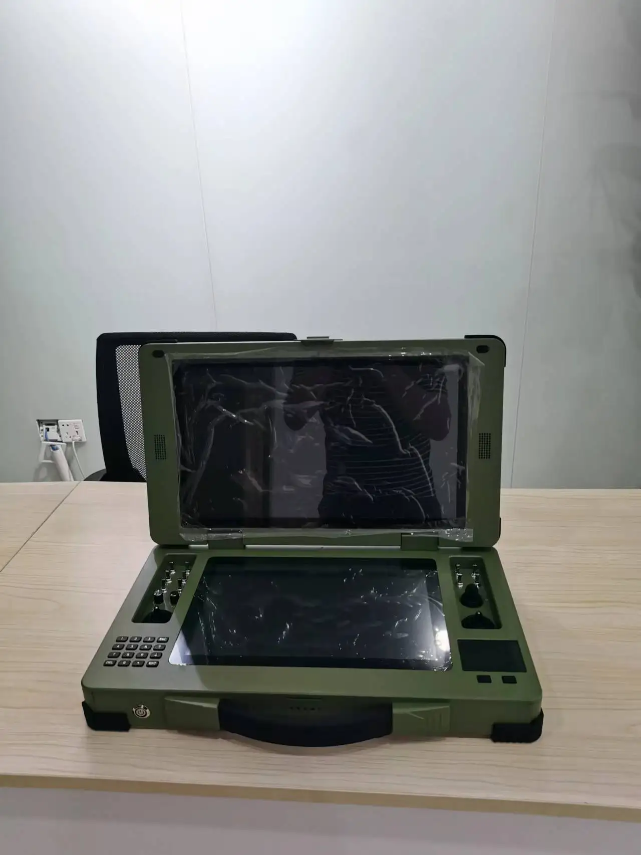 GPS Dual Screen Ground Station Drones Controlling Transmitter Portable UAV Ground Control Station