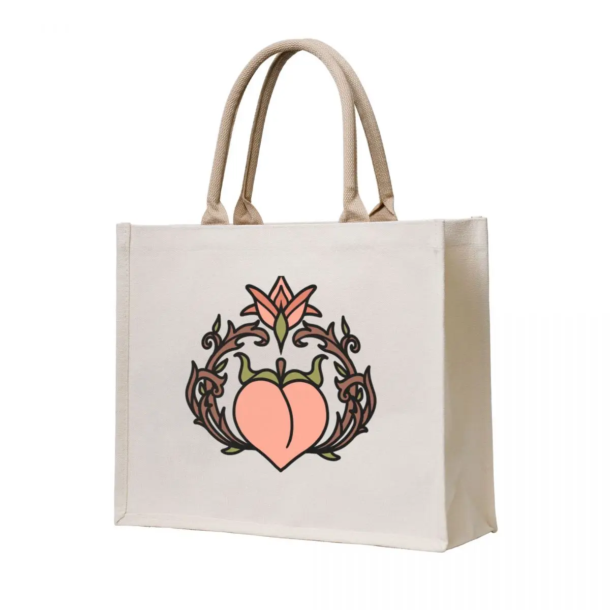 

Peach Tote Bag great bag Eco bag Women's handbag