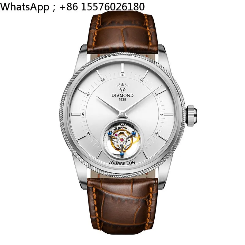 Fully Automatic Mechanical Watch Boys  Tourbillon Mechanical for Father