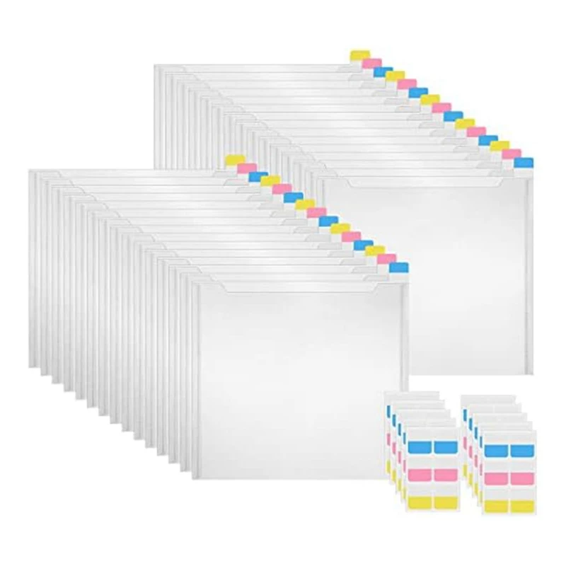 30 Piece Craft Paper Storage Box With Adhesive Index Labels Craft Paper Storage For Vinyl Paper File Photos