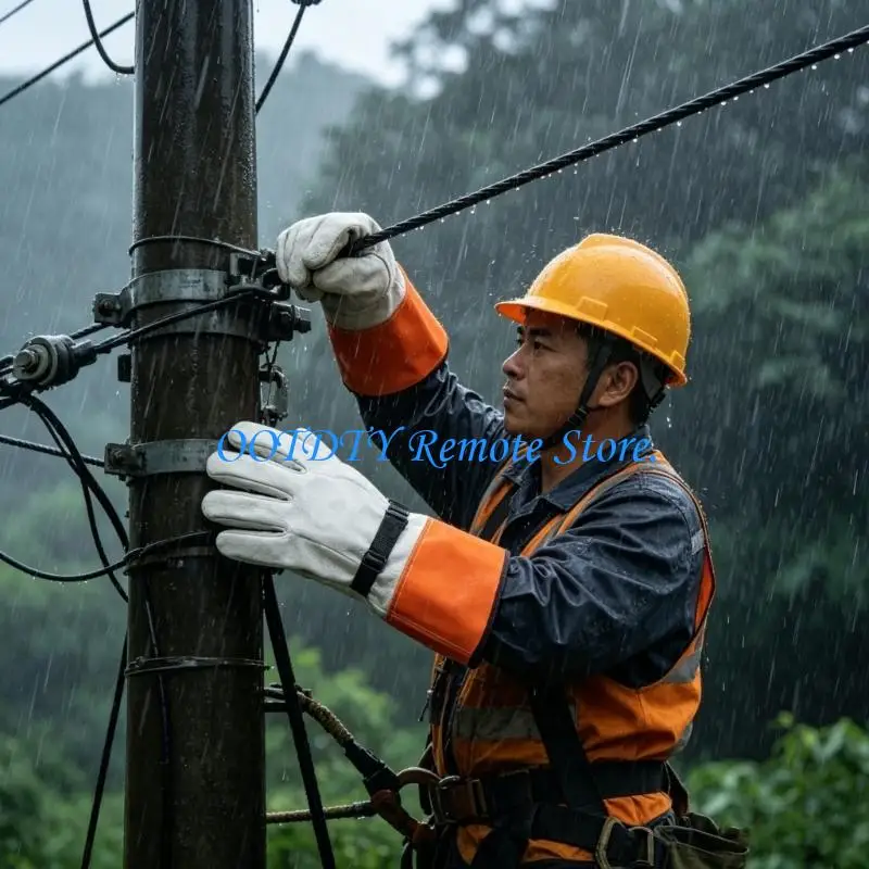

Industrial Heat Resistant Gloves Soft Goat Skin Gloves for Labor Safety