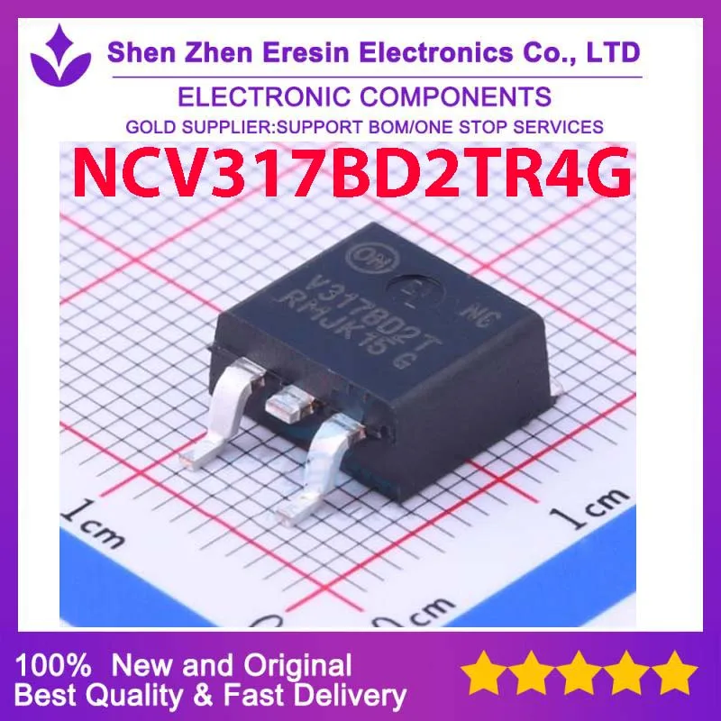 Free shipping   5PCS/LOT  NCV317BD2TR4G  TO263    New and original