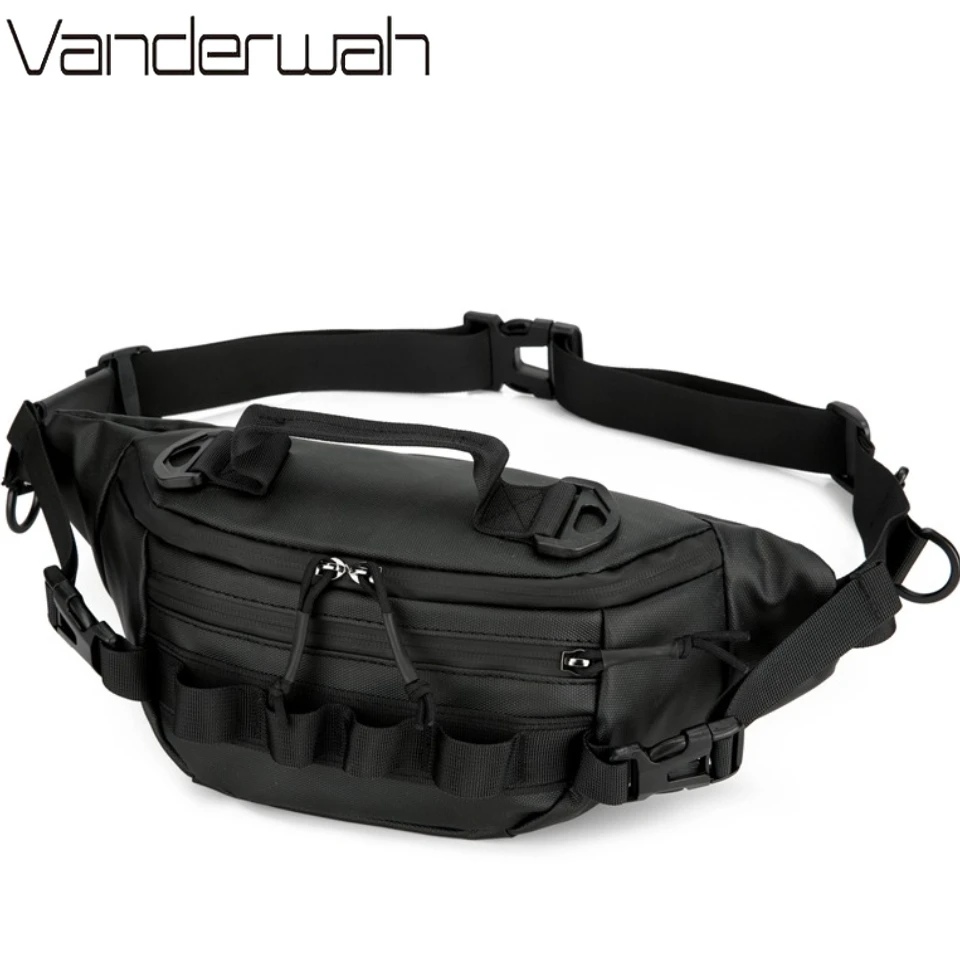 

1pcs Fishing Waist Packs Outdoor Sport Waterprooof Fishing Lures Storage Bags Fishing Tackle Gear Belt Bag One Shoulder Backpack
