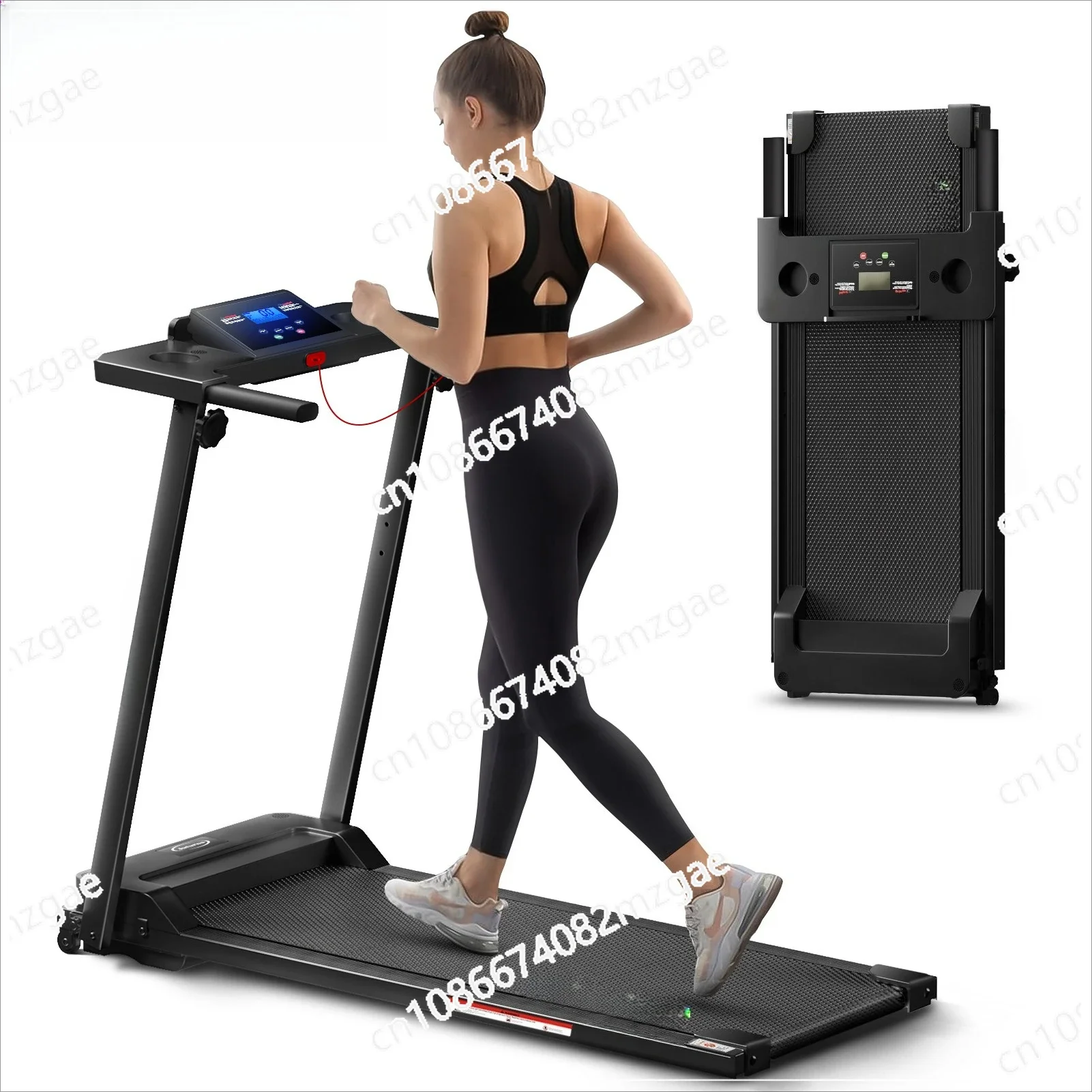 

Walking machine Home treadmill Foldable indoor small fitness equipment Flat treadmill