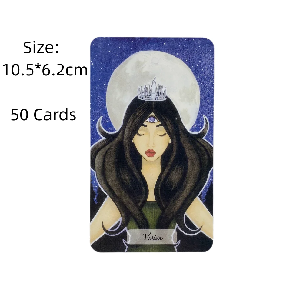 The Awakened Soul Oracle Cards Tarot Divination Deck English Vision Edition Board Playing Game For Party