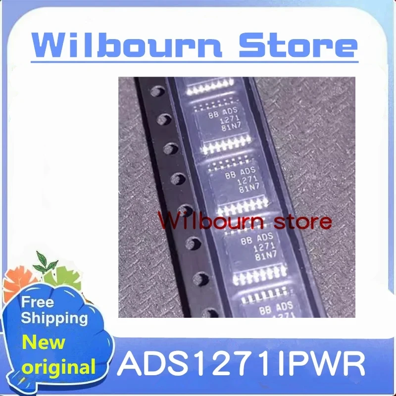 free shipping  2PCS~10PCS/LOT ADS1271IPWR ADS1271IPW ADS1271 TSSOP16 Mxsyuan New original