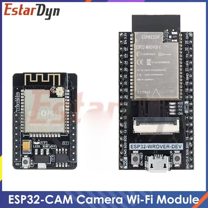 Repair Version ESP32 CAM Camera Module ESP32 Board Camera Wi-Fi Bluetooth Module for IDE C Python Code