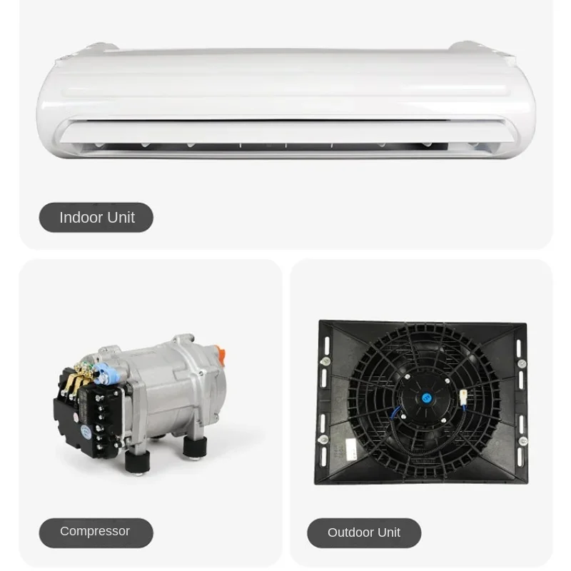 Parking Air Conditioner Integrated Machine Car-Mounted Air Conditioning Refrigeration 24V RV Special Truck Modified Car Air