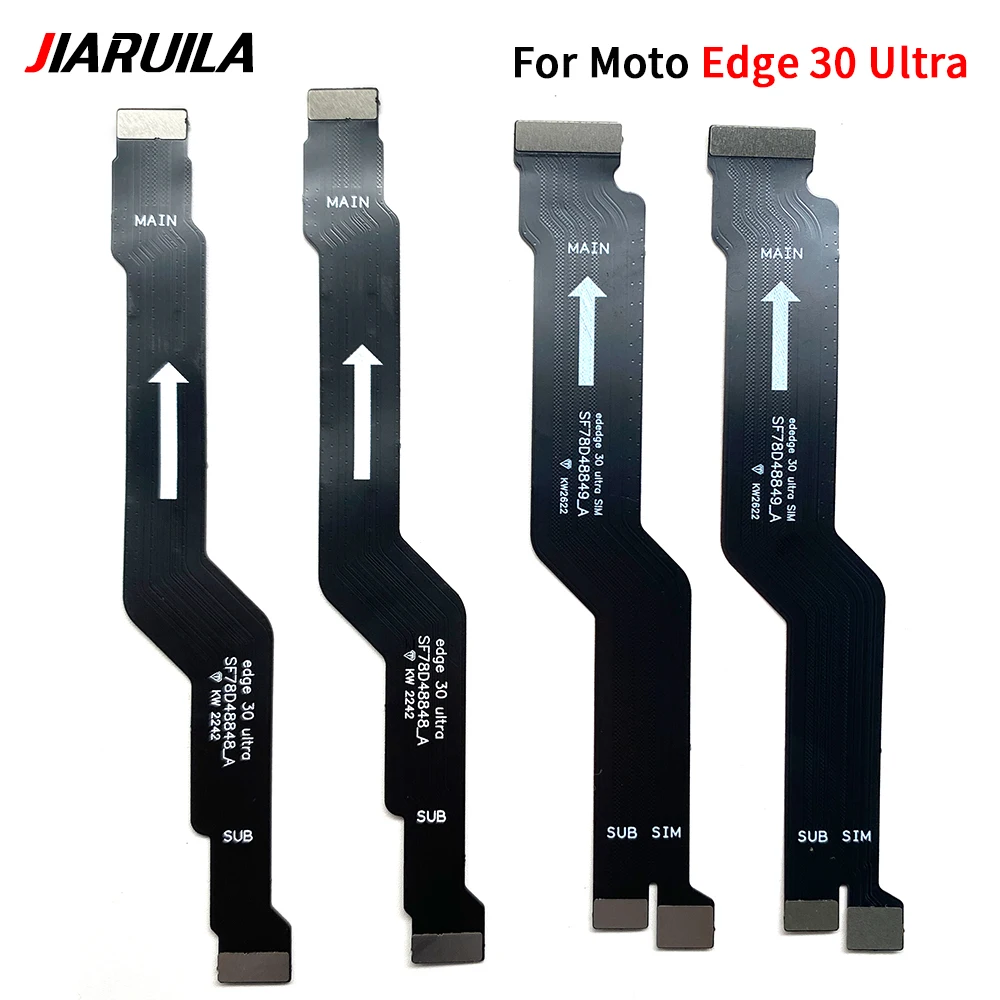 10Pcs/Lot Suitable Main Flex Cable For Moto Edge 30 Ultra Connect Mainboard To LCD Screen Ribbon