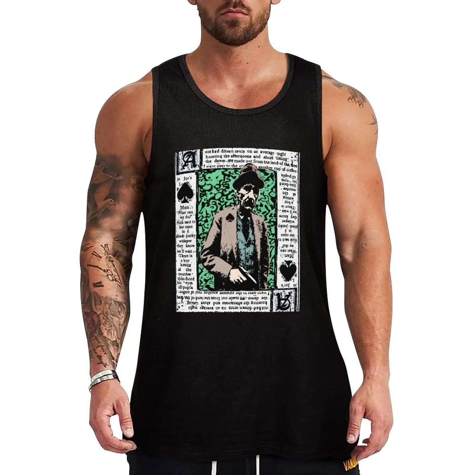 William.S.Burroughs. Tank Top Men's t-shirts new in tops & t-shirt