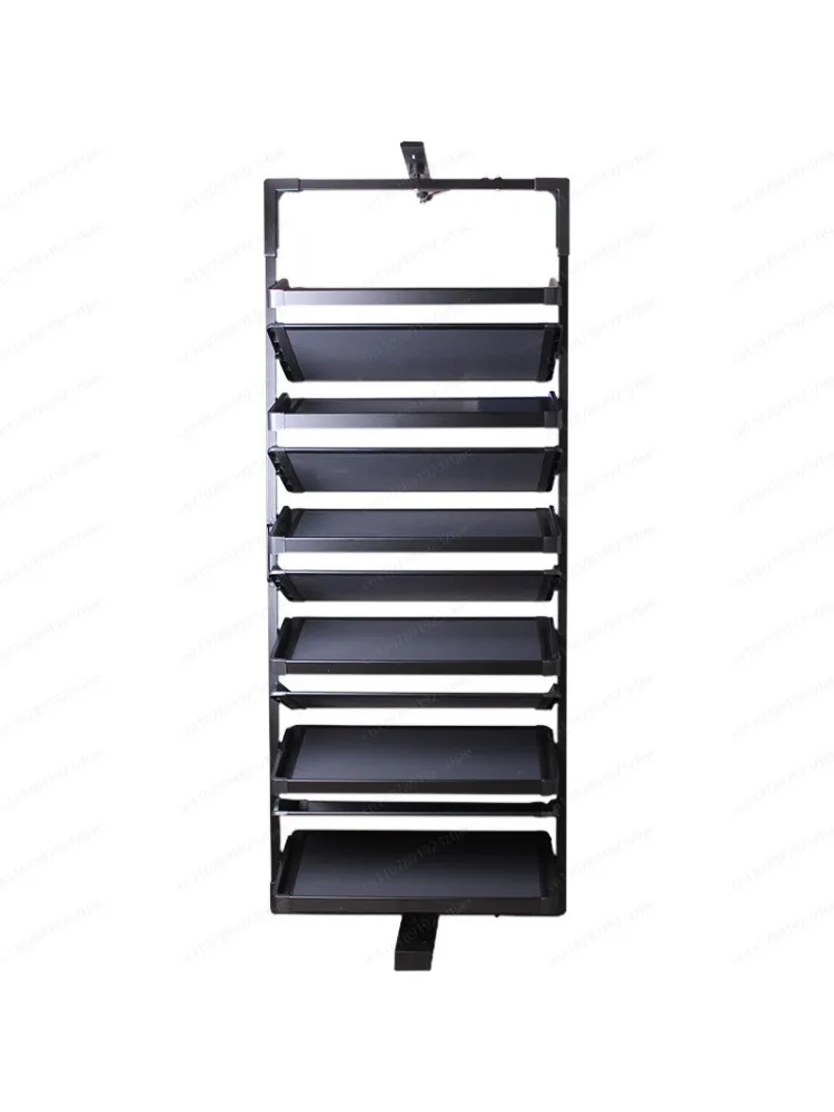 Schuhschrank mit mehreren Ebenen und Aufbewahrungskörben, multifunktionaler, staubdichter Schuhschrank mit Pendelsystem