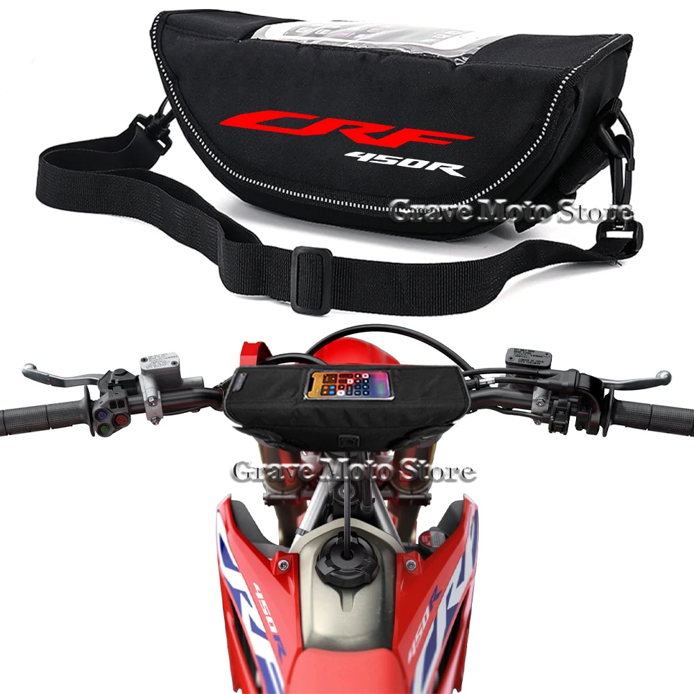 

For Honda CRF450RL crf450r crf450rl Motorcycle accessories tools bag Waterproof And Dustproof Convenient travel handlebar bag
