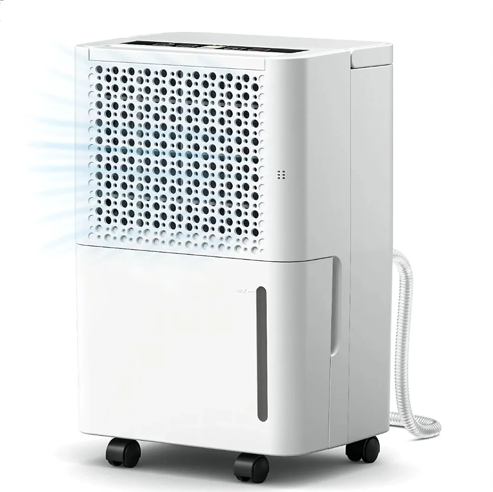 12L smart portable household dehumidifier per day with multi-function air cleaning and WIFI