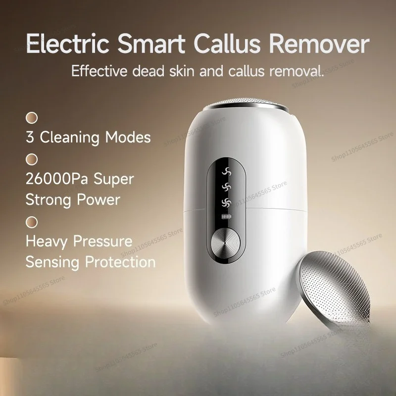 The electric foot grinder can remove dead skin, rub the foot skin, and insert into the heel.