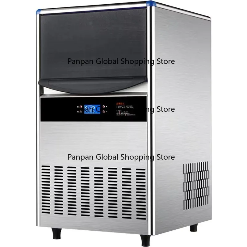 

Fashion Design S-mart Electric Commercial Square Ice Maker Machine for Hotel Restaurant Cafe Stainless Steel 30Kg/Day Capacity