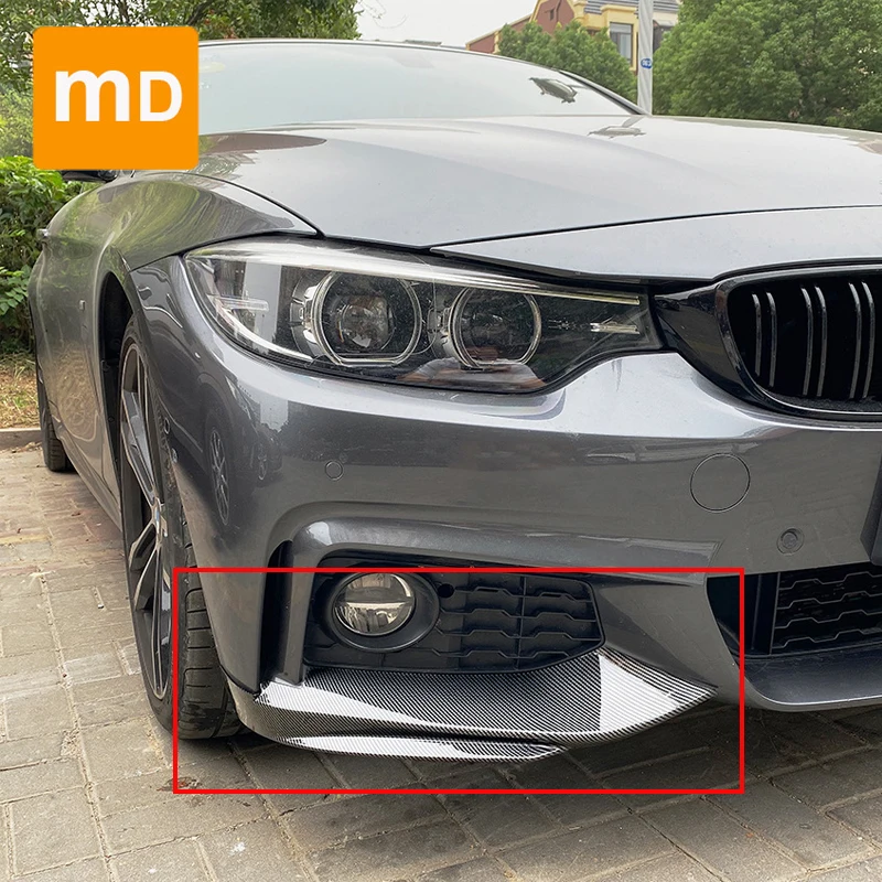 

For BMW 4 Series F32 F33 F36 M-Tech 2014-2020 Glossy Black Rear Bumper Spoiler Splitter Body Kit Car Accessories Upgrade