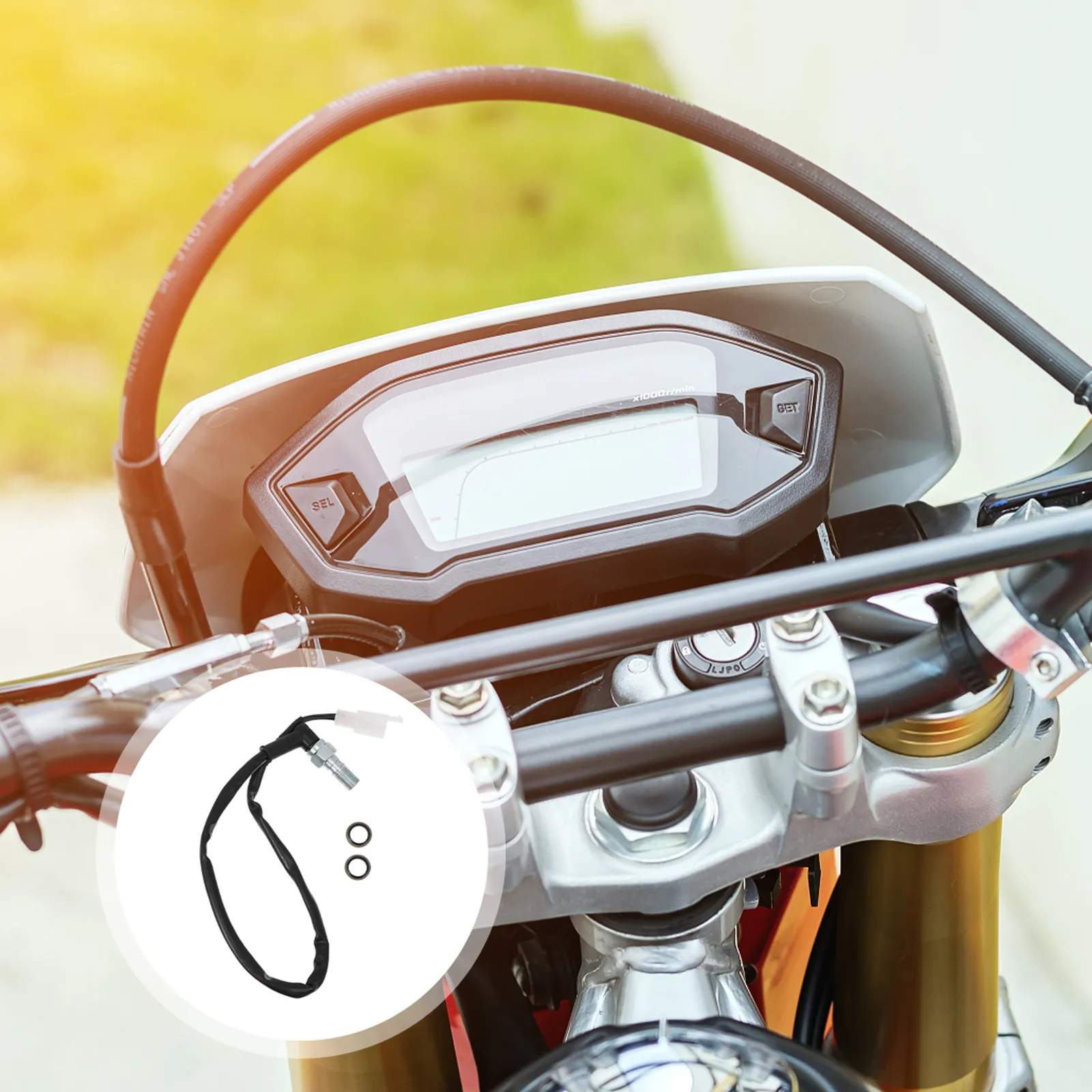 1Pcs Hydraulic Brake Light Switch Motorbike Brake Clutch Pressure Switch Lightweight Compact Efficient Work Performance
