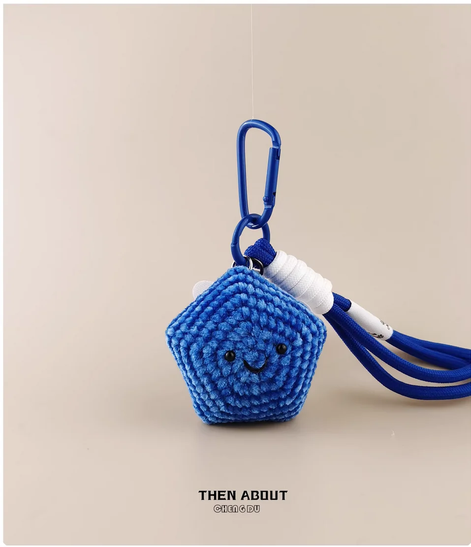 Lovely lucky sales star bag pendant Keychain creative niche senior gifts