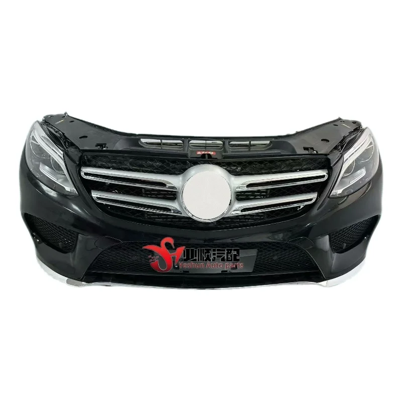 Original High-quality Hot Selling GLE W166 Front Bumper with Radiator Assembly, Headlights for   Body Kit view 3