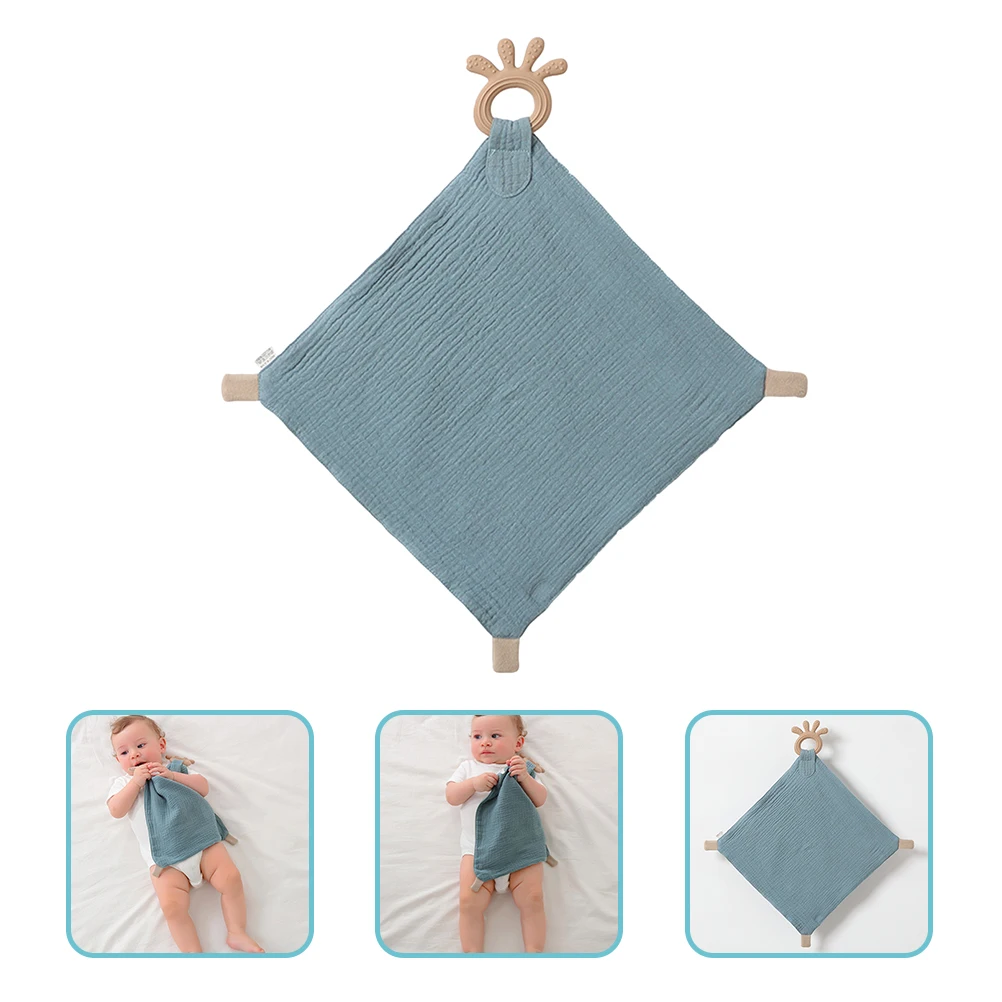 Rustgevende handdoek pasgeboren cadeau Waggel veiligheidsdeken baby voor jongens meisje peuter katoen