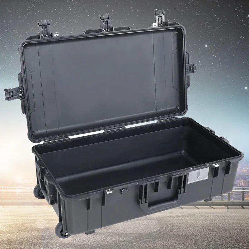 Trolley Toolbox Safety Protection Case Waterproof Hardware Durable Practical Tool Storage Boxes Large Capacity Tool Organizer