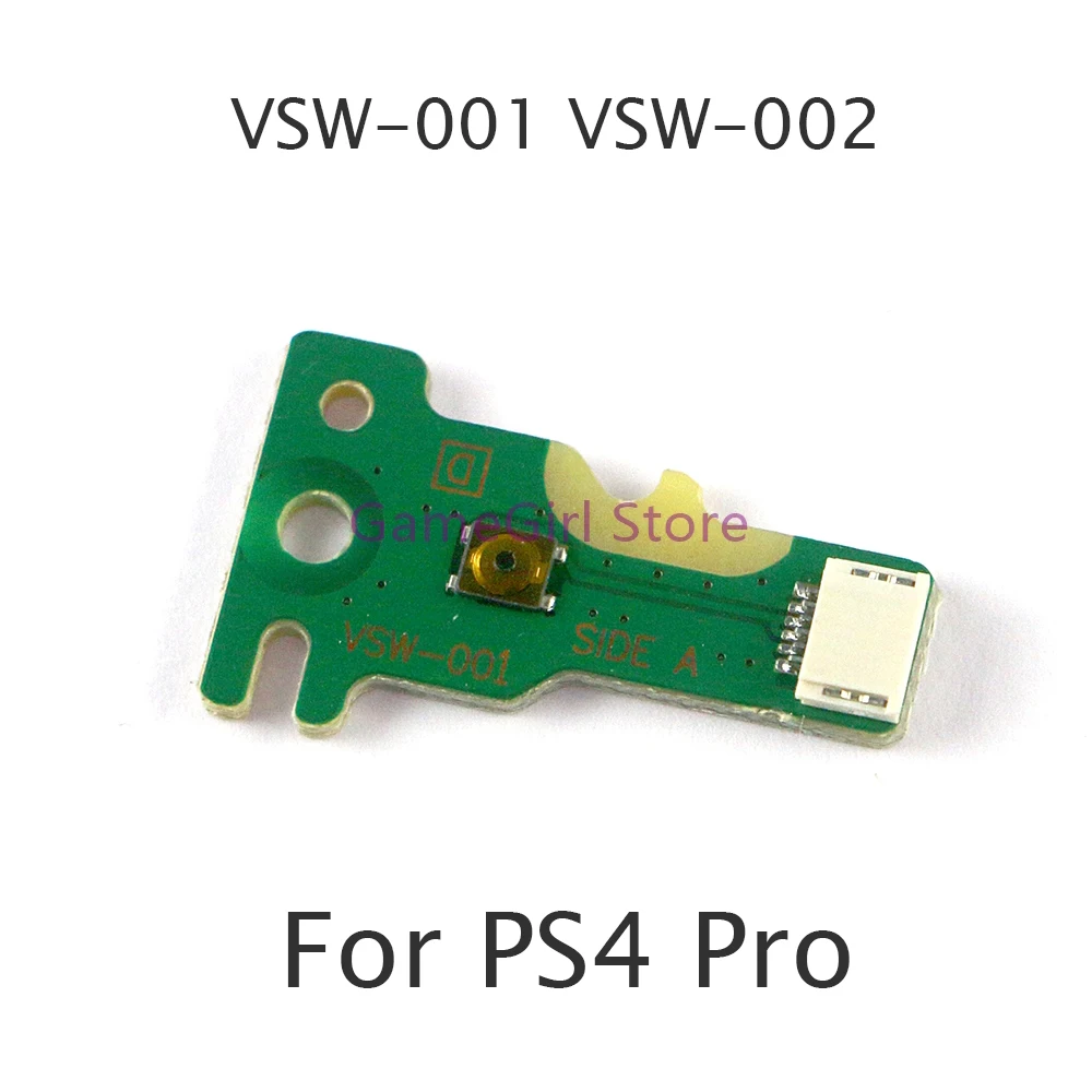 Placa de encendido y apagado para consola PlayStation 4 PS4 Pro, 2 piezas, VSW-001, VSW-002