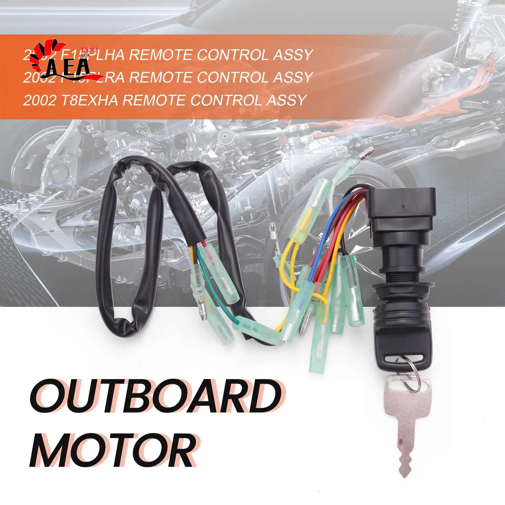 

AEA0-Ignition Switch Key Assy For Yamaha Outboard Motor Control Box 703-82510-43-00