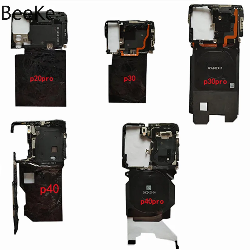 Repair For Huawei P30 P40 P50 P60 Pura 70 80 Pro Ultra Wireless NFC Chip Wifi Signal Antenna Module Motherboard Main Board Cover