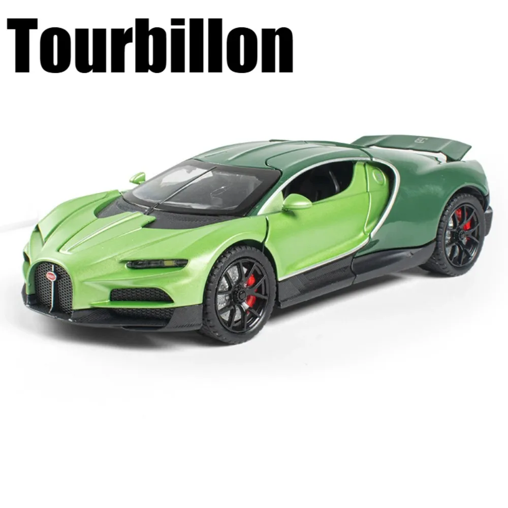 

1:24 Tourbillon Atlantic Car Model Toy Alloy Diecast Sound Light Sports Cars Models Miniature Toys Home Decor Decoration