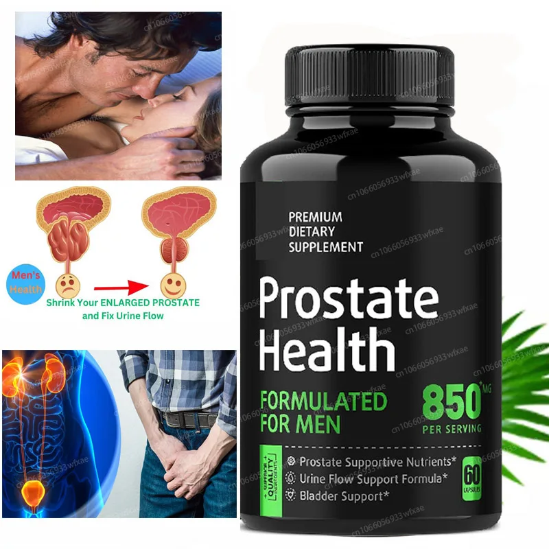 

Prostate Health Support Saw Palmetto for Men Supports Male Urinary Tract Health Hair Loss and Good Sleep